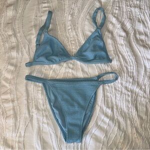 PacSun Light Blue Bikini Set